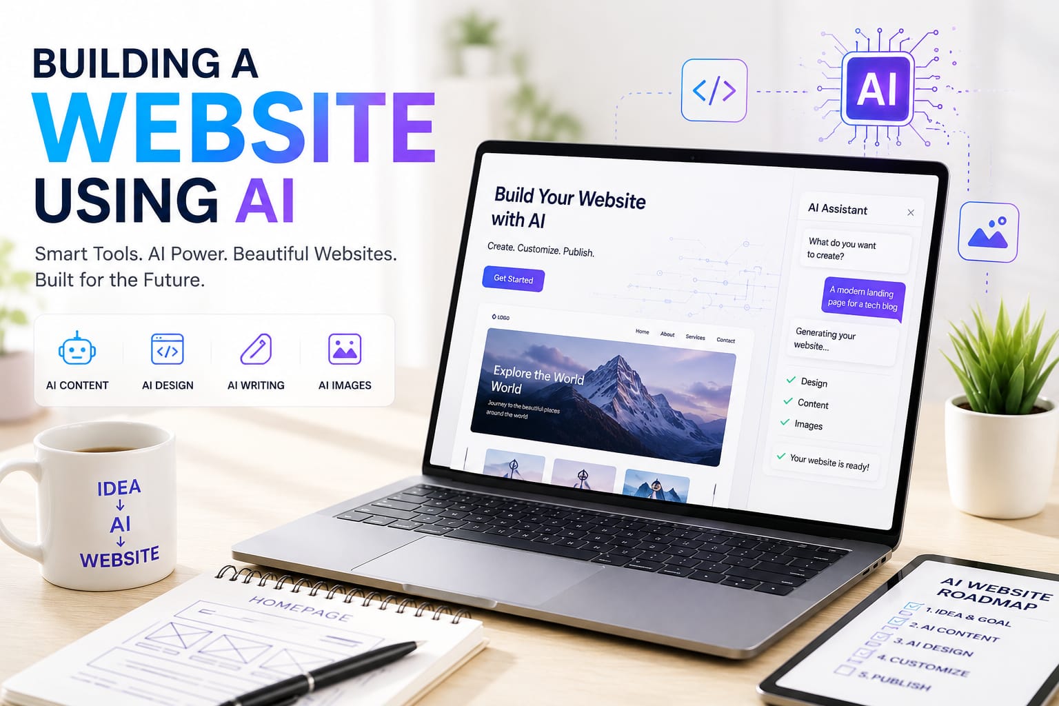 Building A Website Using AI